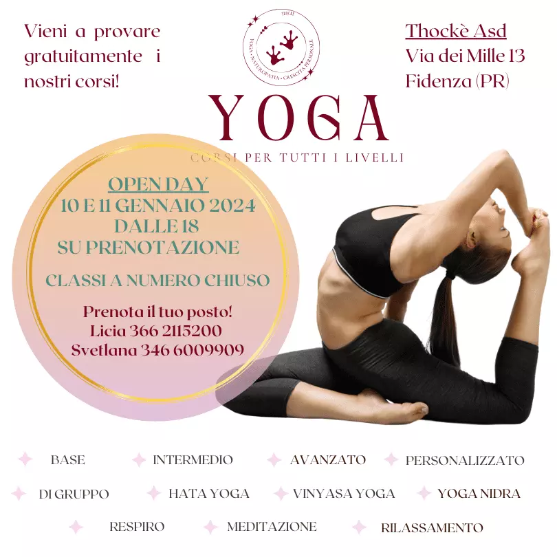 OPEN DAY YOGA!
